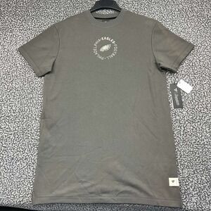 Philadelphia Eagles Shirt Men Medium Gray Fanatics Signature Short Sleeve New M